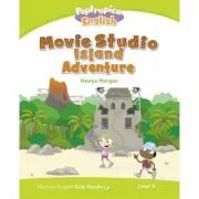 English Kids Readers Level 4: Poptropica English. Movie Studio Island Adventure de Hawys Morgan
