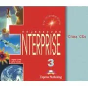 Enterprise 3, Pre-Intermediate. Class audio CDs. Set 3 CD. Curs de limba engleza de Jenny Dooley