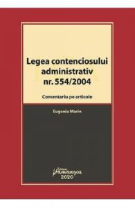 Legea contenciosului administrativ Nr.554/2004