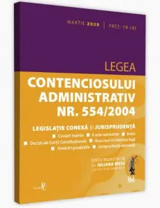 Legea contenciosului administrativ nr. 554/2004
