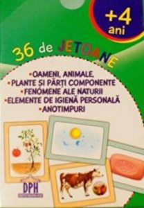 Oameni, animale, plante si parti componente. Fenomene ale naturii. Elemente de igiena personala. Anotimpuri. 36 de jetoane