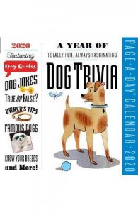 2020 a Year of Dog Trivia Colour Page-A-Day Calendar
