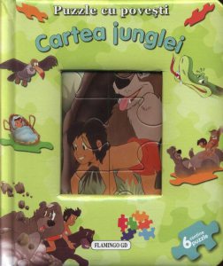 Cartea junglei - puzzle cu povesti