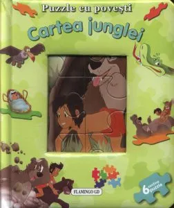 Cartea junglei - puzzle cu povesti
