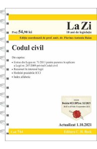 Codul Civil Act.1.10.2021