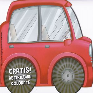 Mașina. Carte de colorat