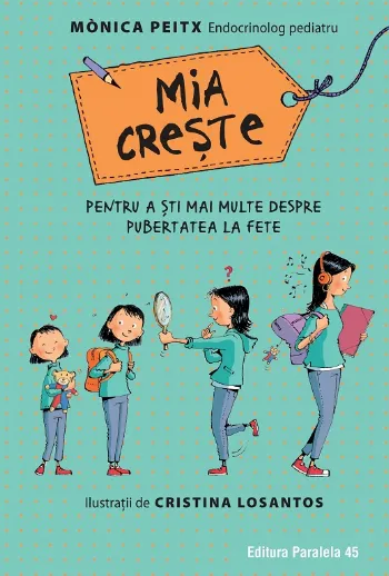 Mia crește – pentru a ști mai multe despre pubertatea la fete