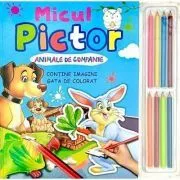 Micul pictor. Animale de companie de Brijbasi