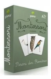 Montessori. Vocabular de Pasari din Romania