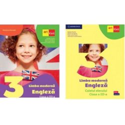 Pachet Manual   Caiet clasa a 3-a. Limba Engleza