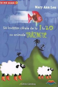 Sa invatam cifrele de la 1 la 20 cu animale traznite