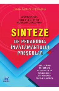 Sinteze de pedagogia invatamantului prescolar