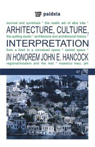Arhitecture, Culture, Interpretation