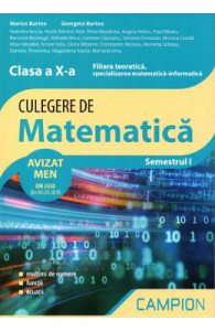 Culegere de matematica. Filiera teoretica: mate-info