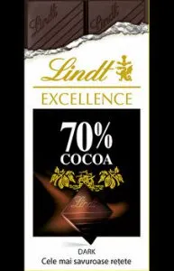 Lindt. Excellence. 70% cocoa. Dark. Cele mai savuroase retete de Larousse