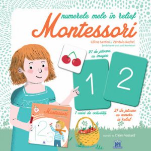 Numerele mele in relief Montessori