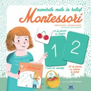 Numerele mele in relief Montessori de Celine Santini