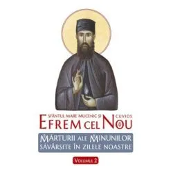 Sfantul Efrem cel Nou. Marturii ale minunilor savarsite in zilele noastre. Volumul 2 
