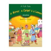A mirror, a carpet and a lemon DVD