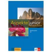 Aspekte junior B2, Medienpaket (4 Audio-CDs   Video-DVD). Mittelstufe Deutsch
