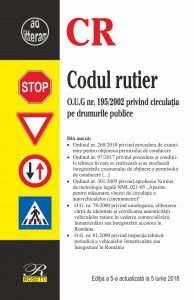 Codul rutier - editia 2018