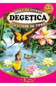 Degetica de Sa citim cu litere de tipar