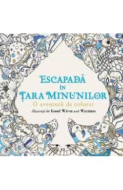 Escapada in Tara Minunilor. O aventura de colorat