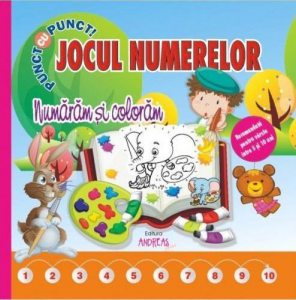 Jocul numerelor - Numaram si coloram