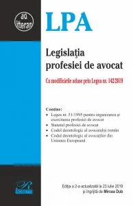 Legislatia profesiei de avocat de Mircea Dub