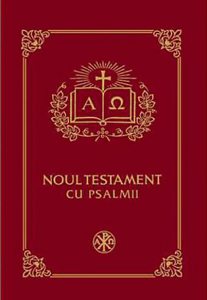 Noul Testament cu Psalmii - format mic grena aurit