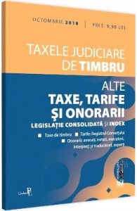 Taxele judiciare de timbru Octombrie 2018