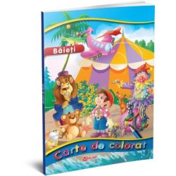 Carte De Colorat A4. Baieti