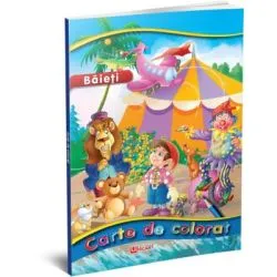 Carte De Colorat A4. Baieti