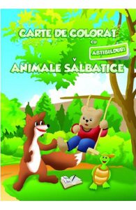 Carte de colorat cu abtibilduri