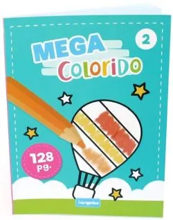 Carte de colorat Mega Colorido (Vol. 2)