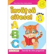 Invat sa citesc! (A) Clasa 1. Caiet de lucru de Cristina Martin