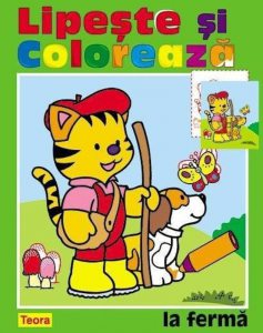 Lipeste si coloreaza, la ferma