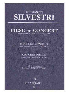 Piese de concert pentru pian solo opus 25 nr.1-3 si 5