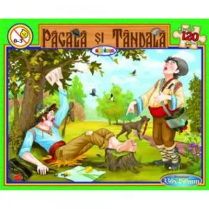 Puzzle - Pacala si Tandala (120 piese)