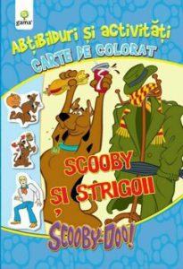 Scooby Doo! Scooby si strigoii. Carte de colorat
