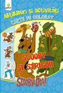 Scooby Doo! Scooby si strigoii. Carte de colorat