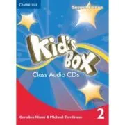Kid's Box Level 2 Class (editie 2019), contine 4 CD de Caroline Nixon