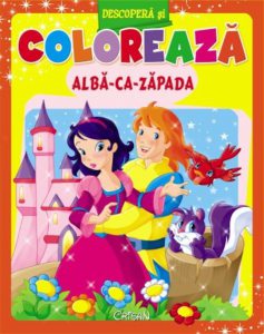 Alba ca Zapada. Descopera si coloreaza