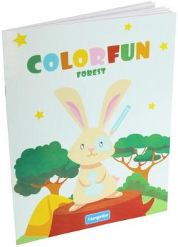 Carte de colorat Colorfun (Forest)