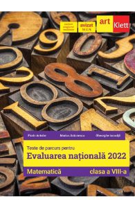 Evaluare nationala 2022. Matematica - Clasa 8 - Teste de parcurs