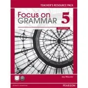 Focus on Grammar 5 Teacher's Resource Pack with CD-ROM, 4th Edition de Jay Maurer