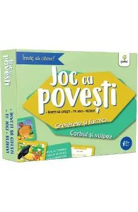 Joc cu povesti: Greierele si furnica. Corbul si vulpea 5 ani