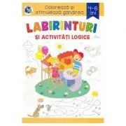 Labirinturi si activitati logice. Coloreaza si stimuleaza, 4-6 ani de Sveta Albu