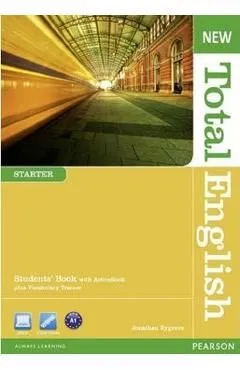 New Total English Starter Students' Book With Active Book Plus Vocabulary Trainer de Jonathan Bygrave