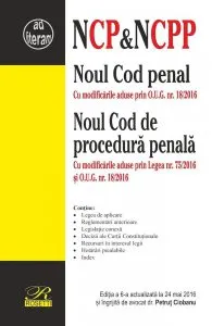 Noul Cod penal & Noul Cod de procedura penala. Ed. a 6-a de Petrut Ciobanu